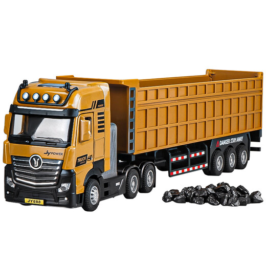 Camión de control remoto Lingui Semitreador Super Heavy-Trailer para niños Aleación para niños Big Transport Transport Transport Transport Model