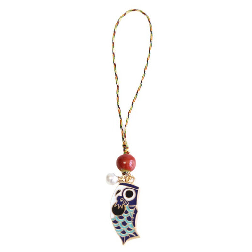 Seine Dynamik: Mobiltelefon Lanyard-Anhänger, Schmuck für Mobiltelefonketten, japanische und koreanische Karpfen, Anti-Lost-Seilkurzanhänger, USB-Schlüsselbund-Multifunktionshänge-Ornament, alle Ihre Wünsche werden wahr geworden