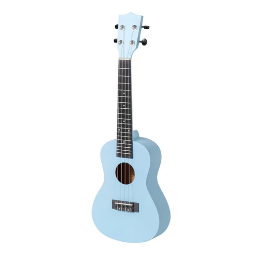 Ibanez23寸尤克里里儿童卡通可爱小吉他乌克丽丽男女生初学者入门乐器 浅蓝色 23英寸