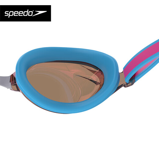 Speedo V Speed ​​3 generation children's swimming goggles HD anti-fog and waterproof youth professional training swimming goggles Picton blue/vermilion/gold