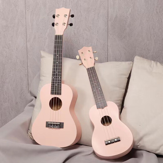 Ibanez23寸尤克里里儿童卡通可爱小吉他乌克丽丽男女生初学者入门乐器 浅蓝色 23英寸