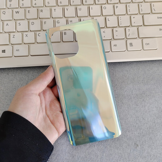 
Xiaomi (MI) is suitable for Xiaomi 11pro glass back cover Mi 11 replace original battery cover back case mobile phone back screen shell cover Applicable: Xiaomi 11pro back cover [black] + mirror frame + heat dissipation sticker