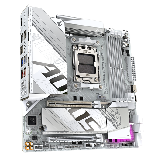 技嘉B850 电竞雕冰雕大板 主板搭AMD 锐龙7000/9000系列 散片盒装 9700X/9800X3D 主板CPU套装 板U套装 技嘉 B850M  冰雕白板 AMD 锐龙9 9900X盒装