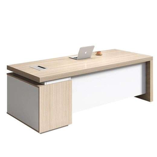 Lanran desk boss desk computer desk office furniture executive manager desk simple modern desk 1.6m without chair