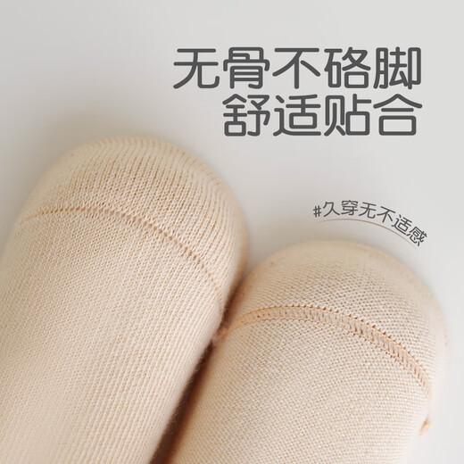Growing baby stockings spring and autumn thin pure cotton antibacterial cotton socks newborn baby boneless knee-high socks light gray + blue + yellow 10A antibacterial boneless anti-pilling 3 pairs 0-1 years old S size (recommended foot length 8-10cm)