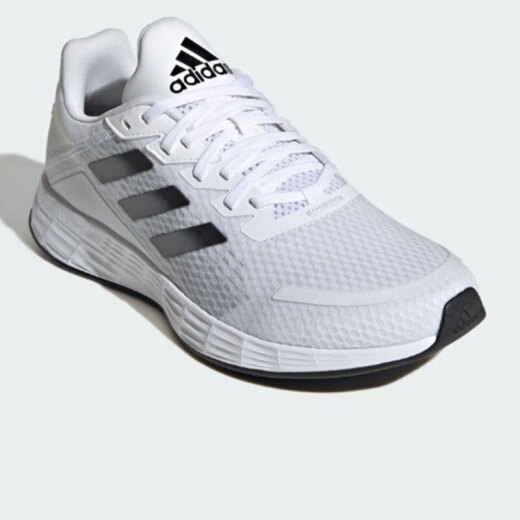 阿迪达斯 （adidas）男鞋女鞋春季新款DURAMO SL运动鞋透气休闲鞋训练备赛竞速跑步鞋 JQ9715/白色/黑色/灰色 38