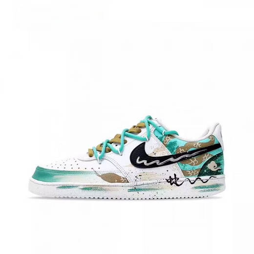 NIKE球鞋定制 Nike Dunk 蛇年 灵蛇结穗 流苏 国风 低帮 板鞋 DD1391-103(Team17-灵蛇之珠S-B 40.5