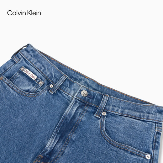 
Calvin KleinJeans [Replica 90 Series] 25 Spring and Summer Men and Women Same Model ck Retro Straight Jeans 4RB701G U1W-Denim Light Blue 33