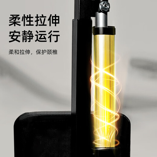 snode电动颈椎牵引器家用可折叠颈椎牵引椅颈椎拉伸器吊挂式颈椎矫正器 手动款 加厚钢管 可折叠