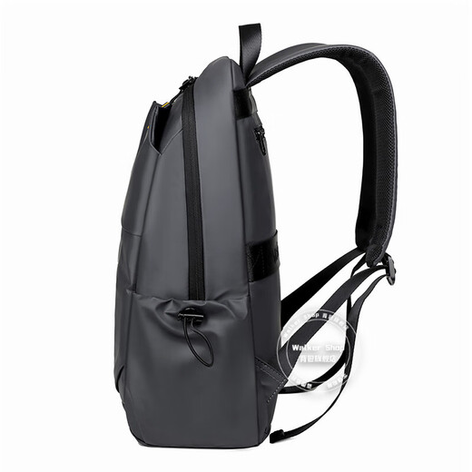 Walker Shop [New 2025] Backpack for masculin's Schoolbag, grande capacité, sac à dos de voyage informatique à l'épreuve d'eau pour hommes, gris élégant [boîte cadeau / entrepôt de Pékin livraison / livraison le lendemain] Version améliorée du film 30cm * 45cm * 15cm