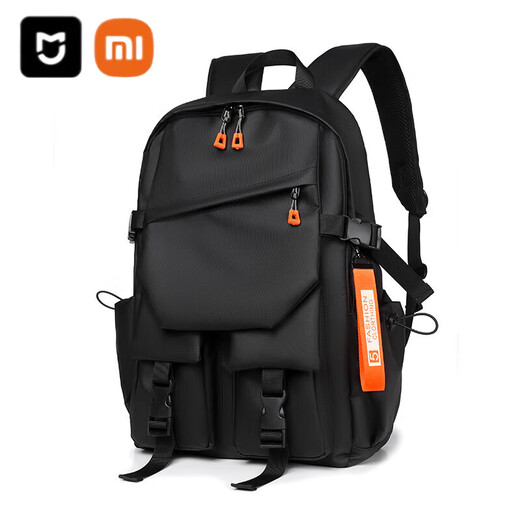 Xiaomi (MI) 2024 neuer Rucksack für Männer mit großer Kapazität für Männer mit großer Kapazitäts -Reisetasche Computer Rucksack Junior High School und Schulschule der High School College School 3326 Gray Upgrade (Large verstärkte Board)