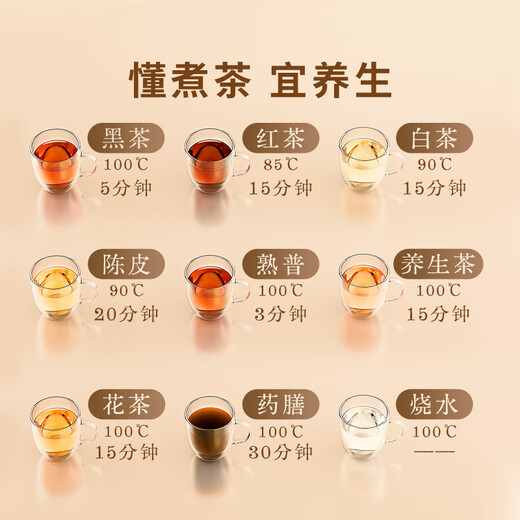 KAMJOVE tea maker, intelligent constant temperature tea kettle, home health pot, stew kettle, fully automatic 1.6L large capacity kettle, office boiling water and tea all-in-one machine HT-910, fully automatic tea kettle 1.6L