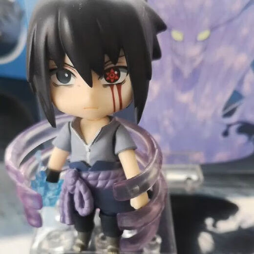 Q Version von Naruto GSC Clay Man Animation Abbildung Six Path Naruto Sasuke Itachi Kakashi Obito Model Ornament Kakashi 724