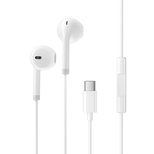 PISEN wired headphones half-in-ear type suitable for Apple 1615promax Huawei mate40P30 Xiaomi mobile phone music karaoke Android chicken game with mic