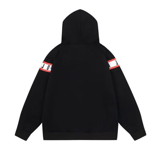 Aerogami-Nike Trendy Brand AJ Flying Man and Women's Cotton Plus Fleece suéter de pareja suelta con capucha Casual Adidas 673 Gray Plus Fleece alta calidad L adidas 110-130Jin [Jin equivale a 0.5 kg]