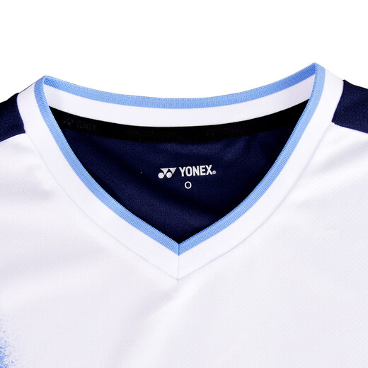 Yonex Yonex Badminton Traje Competition Capacitación de manga corta 110145bcr azul marino + set de pantalones cortos negros o