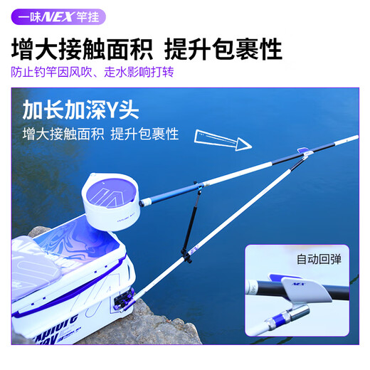 Yiyihua's NEX rod hanger turret bracket fishing rod bracket carbon competitive bracket rod fishing box bracket rack rod 1.75m NEX rod hanger