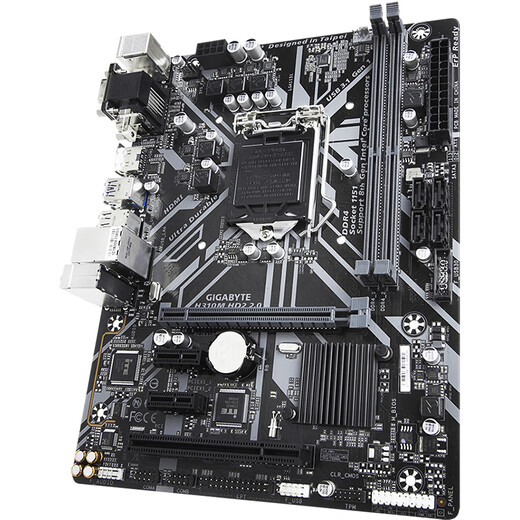 技嘉（GIGABYTE）H310M HD2 2.0“吃鸡”主板(Intel H310/LGA 1151)