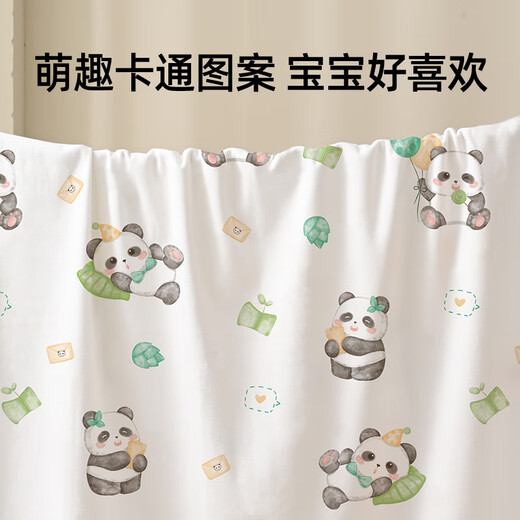 婧麒（JOYNCLEON）新生婴儿隔尿垫宝宝防水透气姨妈垫生理期可水洗纯棉儿童床垫 1条装【马戏乐园】A类精梳全棉 50x70cm