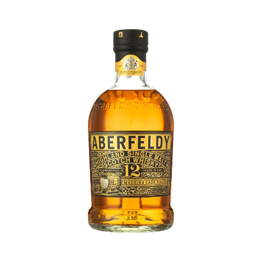 艾柏迪（Aberfeldy）12年 马德拉桶 苏格兰高地 单一麦芽威士忌 700ml 40度 进口洋酒