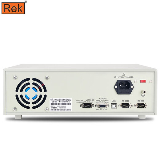 MERIK RK9930 Control del programa Resistencia al suelo Tester de 5 pulgadas TFT LCD Pantalla 3060A Rango actual RK9930