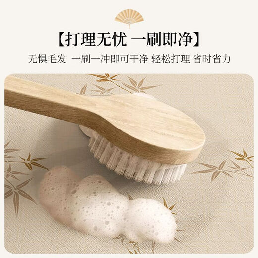 
New Chinese-style solid wood stair step pad blue wood diatom mud absorbing foot pad indoor step ladder carpet step step step step tread - NB-12108 22*55cm
