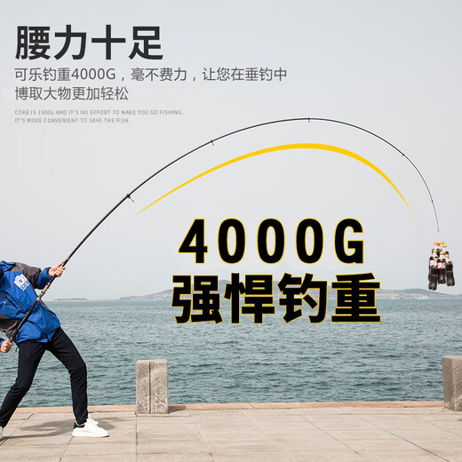 Sasaki Seiko Japan Toray Carbon Sea Rod Long-range Casting Rod Super Hard Sea Rod Set Combination Sea Fishing Rod Throwing Rod Fishing Rod 3.9m (without fishing reel) + 200m fishing line