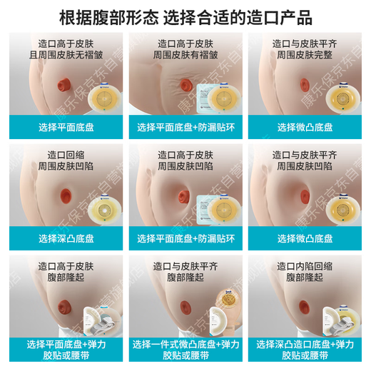 康乐保（Coloplast）胜舒15251 一件式造口袋平面肠道造瘘袋  造口护理用品 10片/盒
