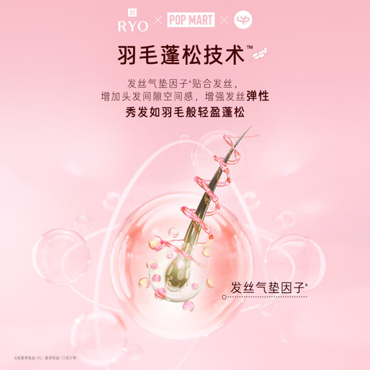 
Lu Pink Lu Control Oil Fluffy Shampoo Refreshing and Thinning Flushing Shampoo 400ml