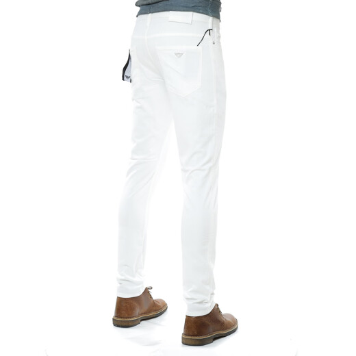 ARMANI/Armani EA Men's versatile eagle-marked slim trousers casual pants EM000121 AF14123 Black UC001 32