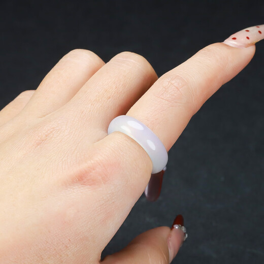 Später traf ich natürliche Rot, Schwarz, Grün, weißes, graues Achat Chalcedon Ring Ring Ring Ring Ring Ring Ring Ring Ring Handheld Perlen Ring Ring Keychain Rot-Achat-Ring (Innendurchmesser ca. 17-18 mm) Ring + Identifikationszertifikat + Geschenkbox