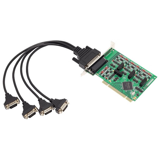 Yutai Hi-Tech (Utek) PCI a 4 puertos RS485/422 Tarjeta multiserial Aislamiento fotoeléctrico de grado industrial PCI Tarjeta serie UT-724A-I PCI to 4-puerto 485/422 CARD SEREELECTRIC