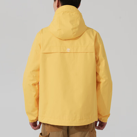 添柏岚（Timberland）外套男 春夏户外徒步跑步运动服休闲上衣防风防水冲锋衣连帽夹克 A695WEG4/刺绣logo (晒图退10) S (170/88A)