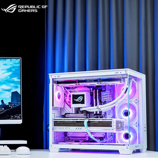 ASUS 24 installments interest-free i7 14700KF RTX5070TI/5080/5090D graphics card game desktop e-sports live broadcast assembly computer desktop host DIY complete machine i7 14700KF+RTX5070 two single host