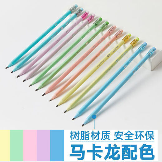 Zhenglin nuevo modelo nuevo modelo macaron jelly color hb triangle selección de lápices nuevo modelo en inglés asequible ZL691 HB