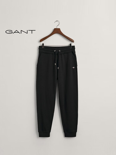 GANT GANT 2024 Spring New Men's Versatile Casual Sports Sweatpants 2009026 5 Black S