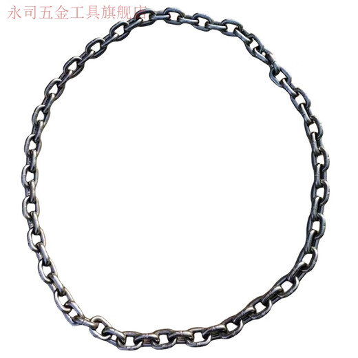 XMSJ起重链条环形吊链G80锰钢链条接圆圈链条环型吊装链条12358吨吊具 (吊重3吨)周长1米 拉直0.5米