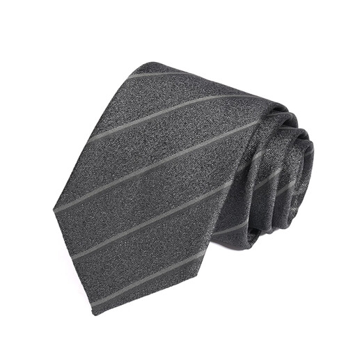 GLO-STORY silk tie men's formal wear high-end suit business men's striped father's day gift mulberry silk tie