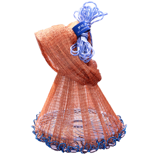 Mengda's new large flying disc type cast net American fishing net throwing net hand throwing net fishing net fishing automatic easy throwing spin net throwing fourth generation flying disc type tire line-300 type