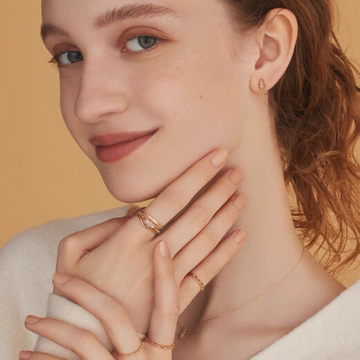 OEMG violet flower series nojess water drop natural opal tanzanite ring necklace earrings 925 silver pair of earrings