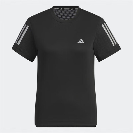 Adidas adidas camiseta femenina de verano para mujer transpirable secado rápido ropa deportiva cómoda fitness de cuello redondo