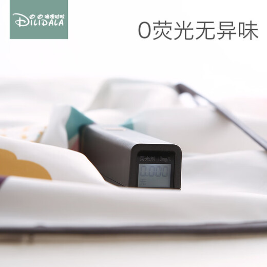嘀哩哒啦（Dilidala）儿童理发围布家用不沾发剪头发神器布宝宝剪发剃头理发衣围裙围兜 太空宇宙 均码(适合1-10岁)