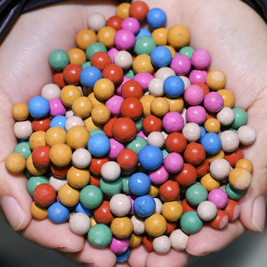 Shouhe colorful ceramsite flower cultivation hydroponic fish tank flower pot decoration colorful large ceramsite paving stone 8-10mm1000g