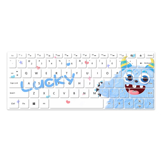 
Three-color cat is suitable for HP Star BookPro16 Laptop Star BookPro14/Pro13 Keyboard Film Hair Ball Battle 66 Seventh Generation/Sixth Generation Protective Film Star Book14 15 JP-1049 LUCKY HP Shun Guest 14