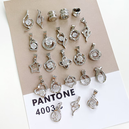 Shiyi PT950 platinum pendant women's platinum necklace single pendant without chain imitation 18k gold clavicle chain single pendant five-pointed star