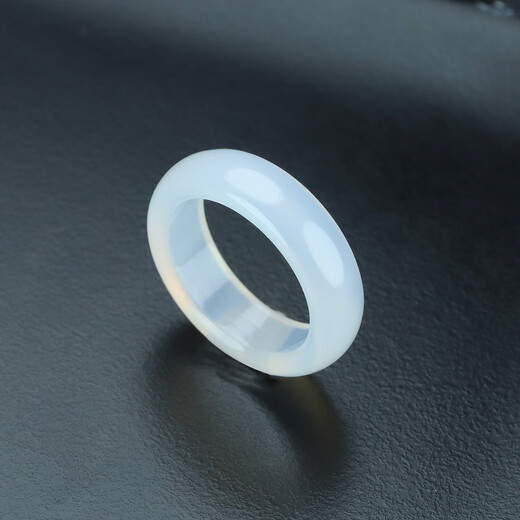Später traf ich natürliche Rot, Schwarz, Grün, weißes, graues Achat Chalcedon Ring Ring Ring Ring Ring Ring Ring Ring Ring Handheld Perlen Ring Ring Keychain Rot-Achat-Ring (Innendurchmesser ca. 17-18 mm) Ring + Identifikationszertifikat + Geschenkbox