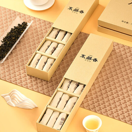 China Tea Seawall Tea, Strong Flavor Tieguanyin Tea Gift Box, Holiday Gift for Elders, Fujian Nanoulong Tea CK999 Water-Candy 150g