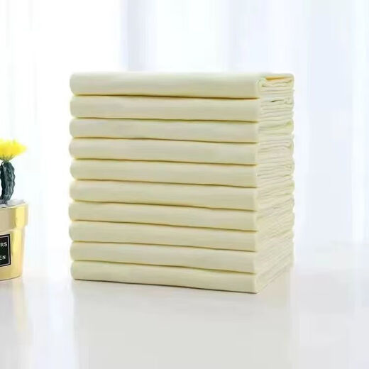 Raft core newborn baby wool can be washed baby mustard seeds can be washed and leak-proof and breathable newborn baby 10 blue strips 1 piece package soft and breathable 45*45 cm diaper diaper buckle
