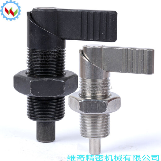 
Kezhitu 16/20 M10 knob plunger elastic pin L type indexing pin spring positioning pin safety pull pin lock fine tooth carbon steel PXVBK12155M1215A5