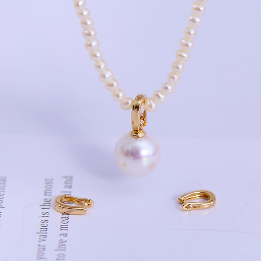 OEMG18K gold buckle thick gold buckle head diy bracelet necklace pendant accessories removable bracelet necklace k yellow 18k diamond with bead plate set